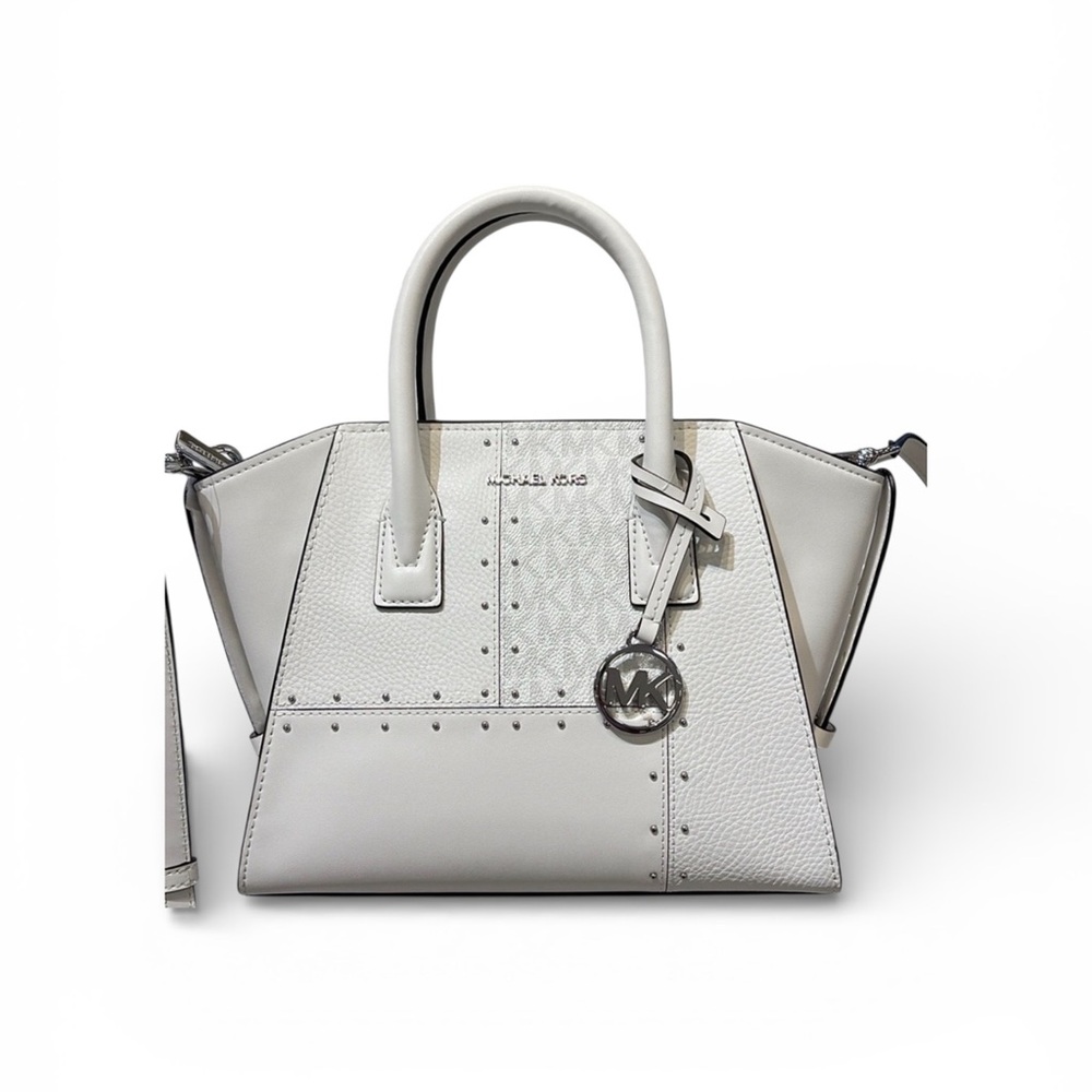 Michael Kors Optic White Satchel Bag NWT
